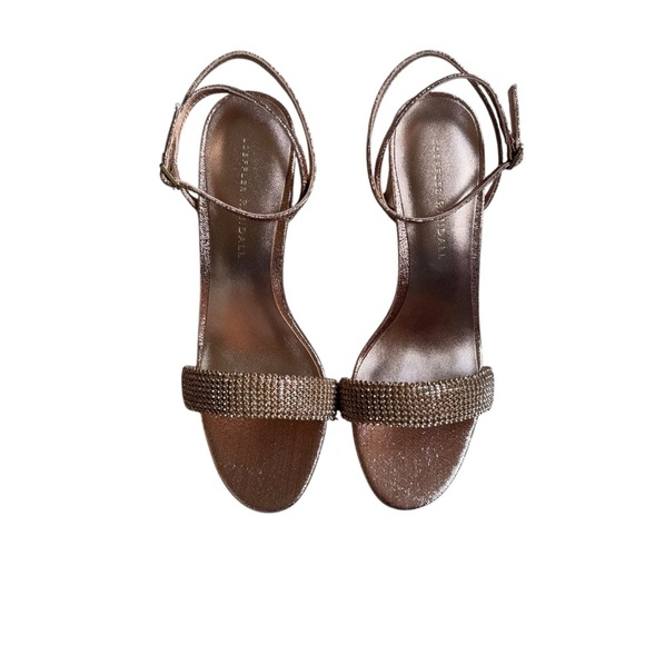 LOEFFLER RANDALL - NIB Shay High Heel Ankle Wrap Sandal Sz 8 - Picture 2 of 13